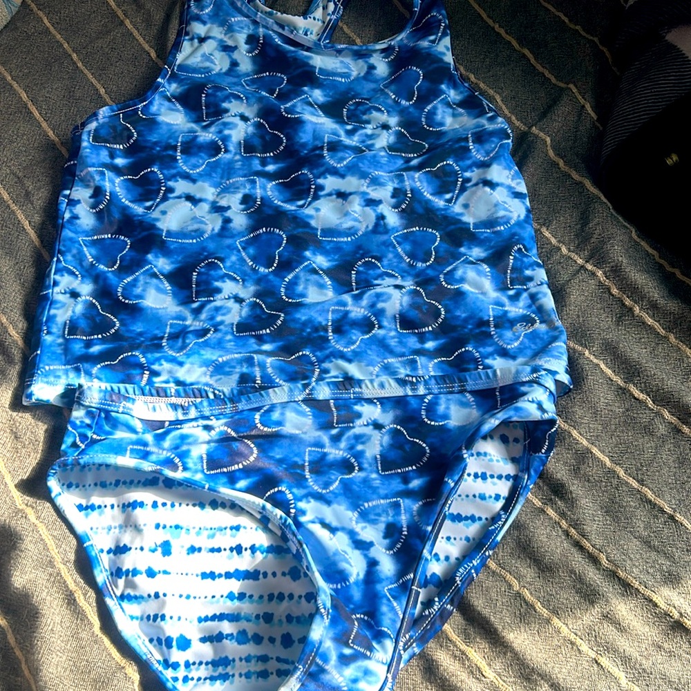 Girls swim suit 2 piece